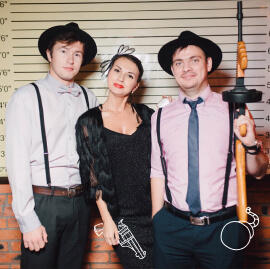 Новогодний корпоратив в Майкопе.